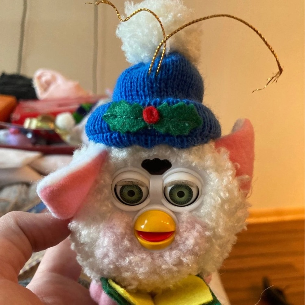 Furby Christmas ornament